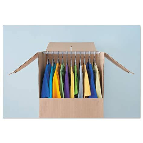 wardrobe moving box hanger bar